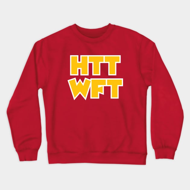 HTTWFT - Burgundy Crewneck Sweatshirt by KFig21